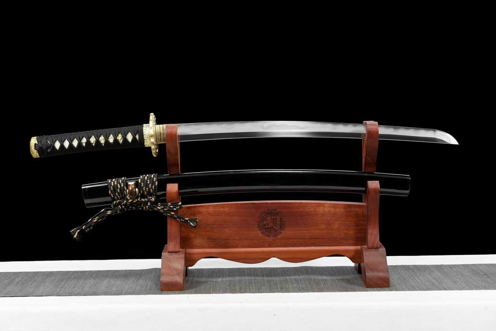 Kiếm Samurai Wakizashi Cao Cấp – Ma Sát | Bản Tinh Luyện Huyền Bí Đỉnh Cao